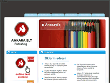 Tablet Screenshot of ankaraelt.com.tr